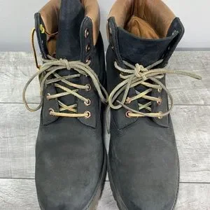 Timberland A19MW Waterproof 6” Men’s Black Leather Work Bootie Boots Size 11 Timberland | Shoes | Timberland A9mw Waterproof 6 Mens Black  main image 2